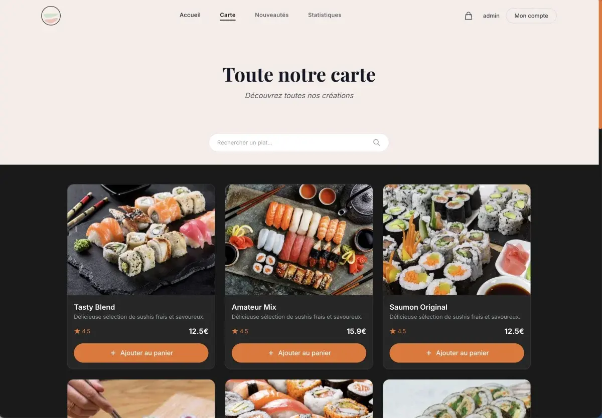 Eishi - Sushi Delivery Platform - image 1