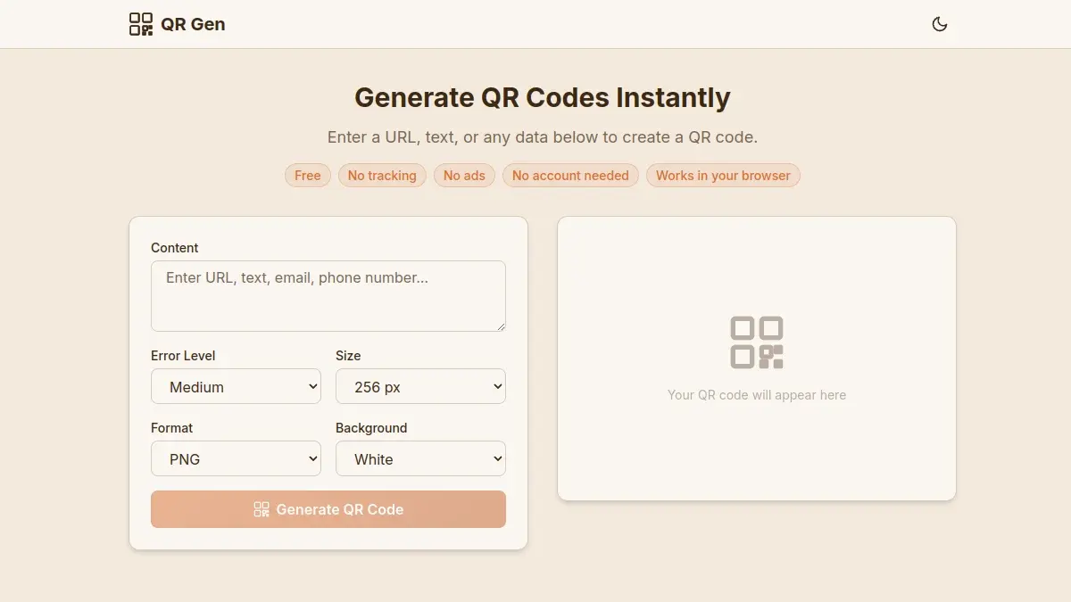 QR Gen