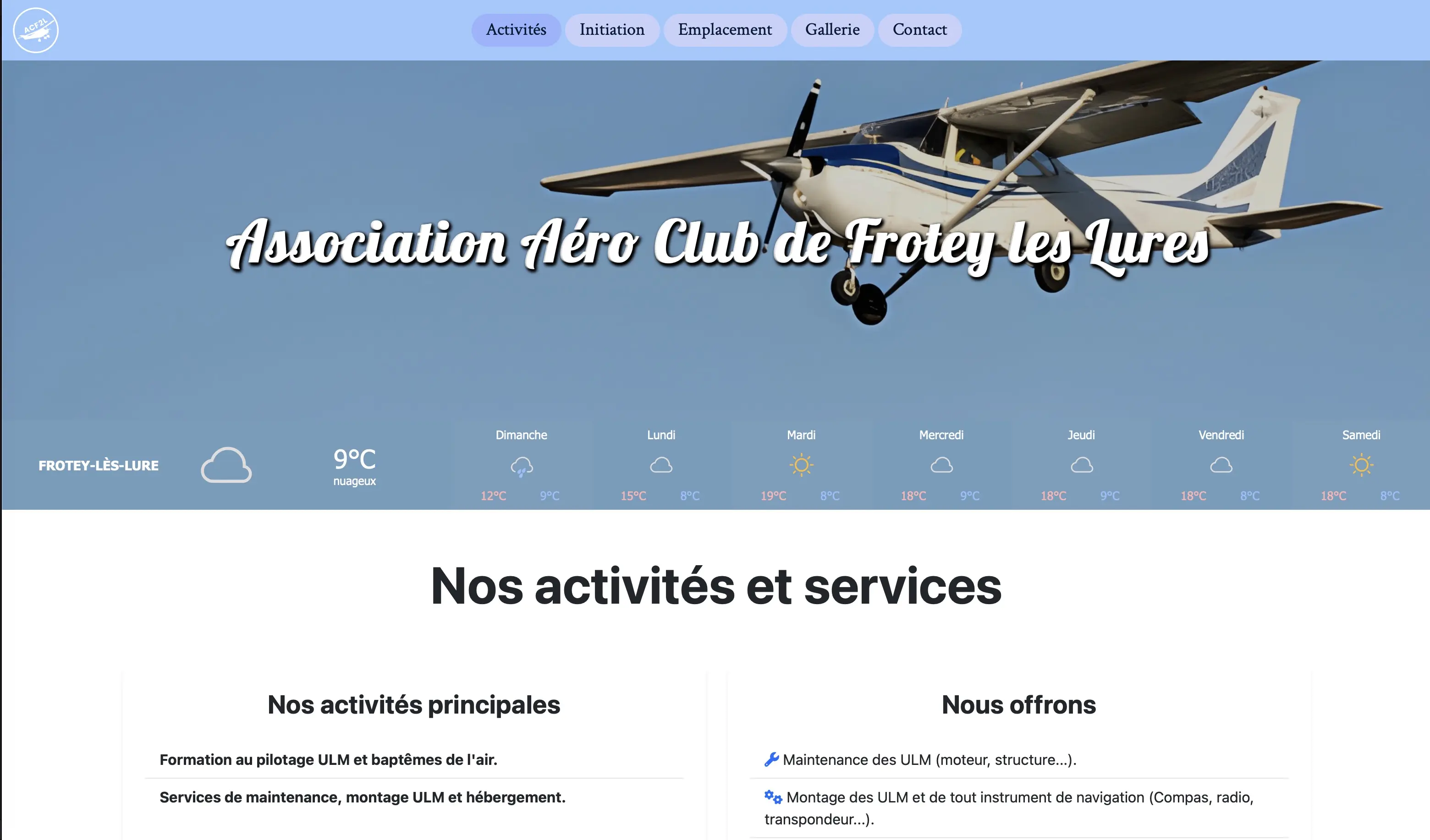Nouvelle version du site web après refonte Bootstrap - design moderne et responsive